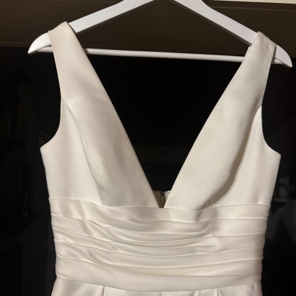 DB Studio White Wedding Dress - Picture 8 of 10